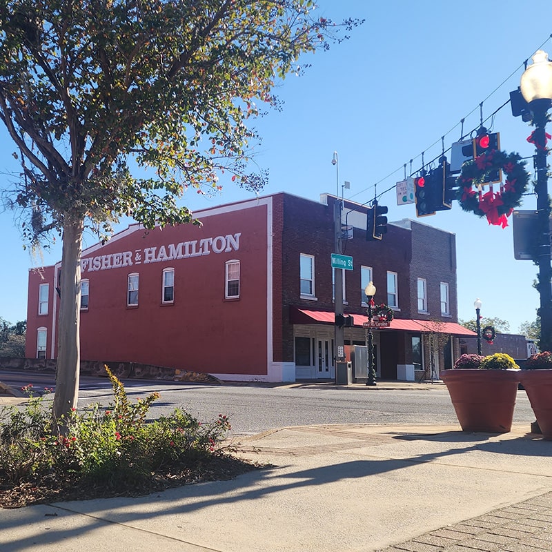 fisher and hamilton building in milton