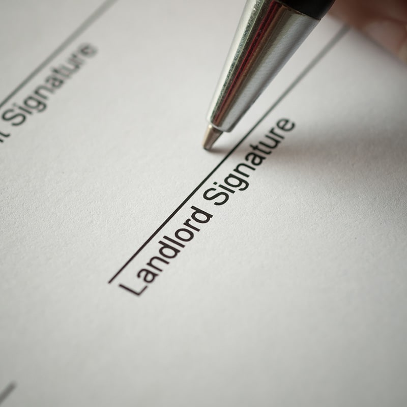 landlord signature