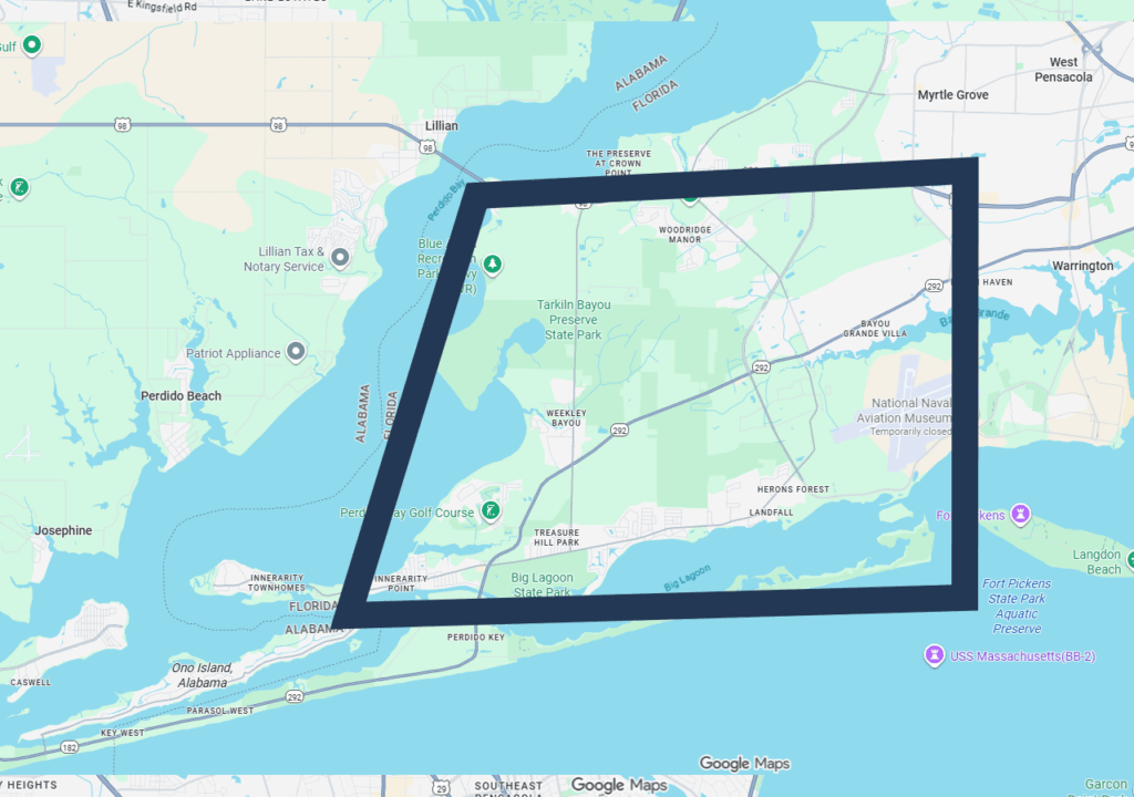 far west pensacola google maps-min